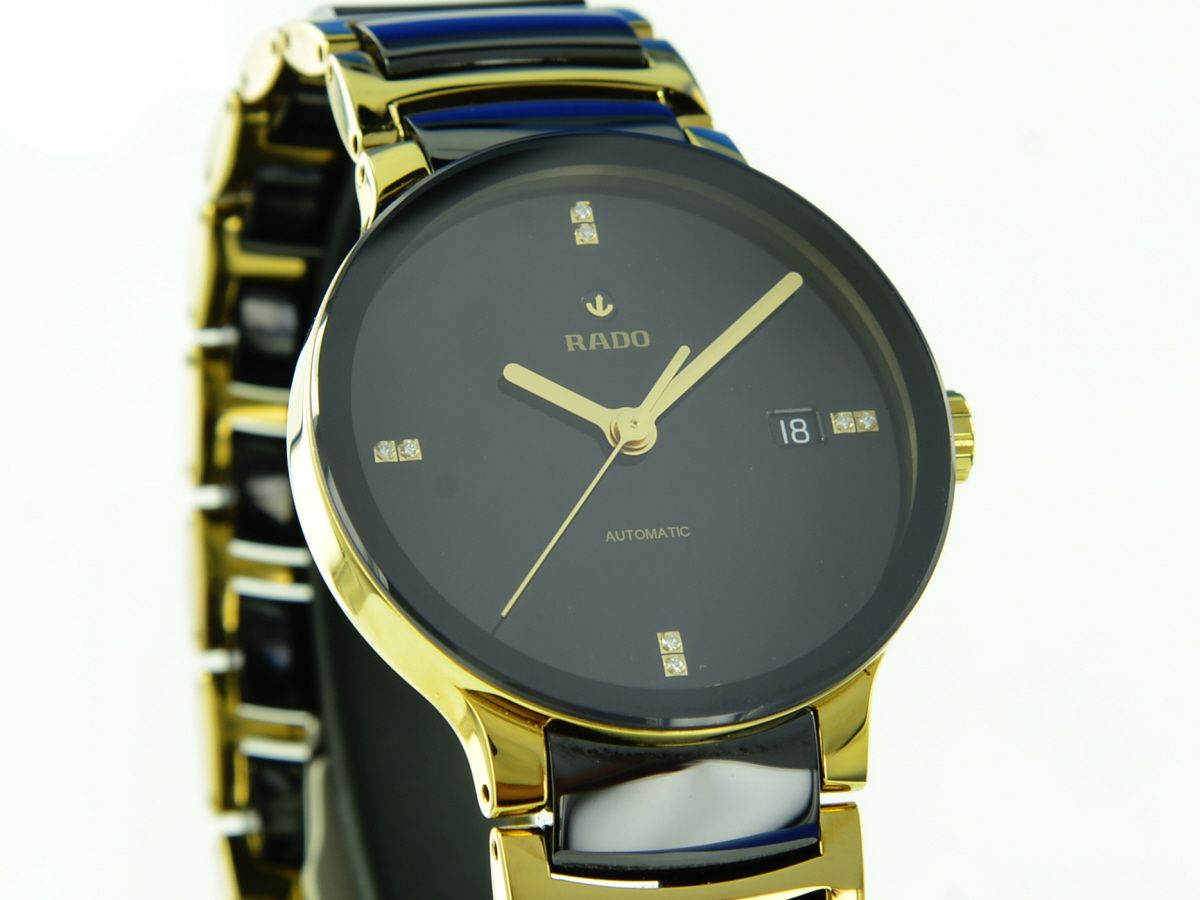 Rado Herrenuhr Centrix Diamonds Keramik Automatik