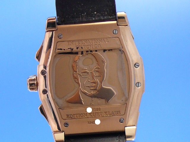 IWC Da Vinci Ewiger Kalender Ref. 3762 Kurt Klaus 500St. Limitie