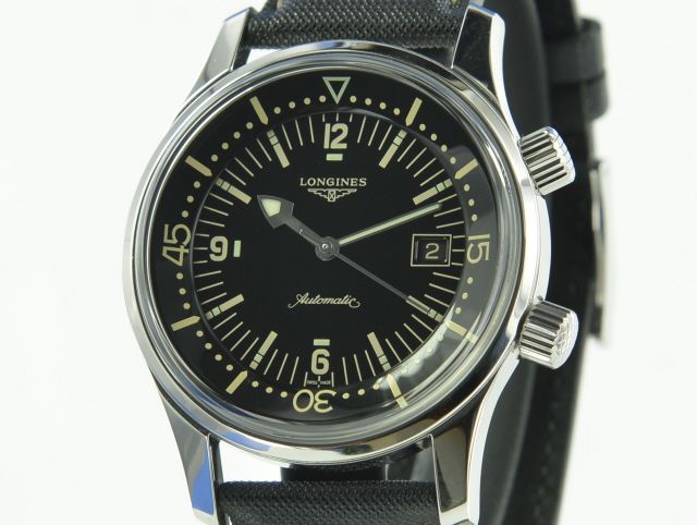 Longines Legend Diver 42mm Black