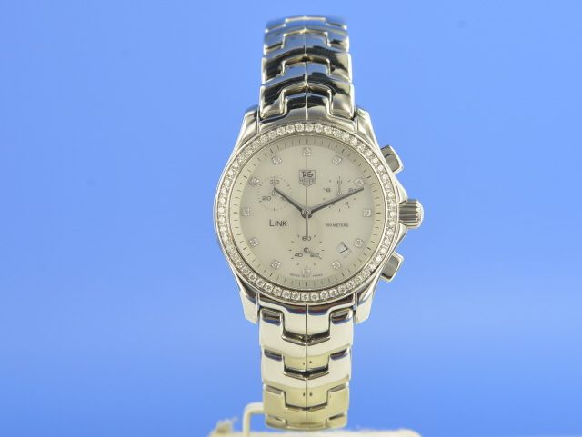 TAG Heuer LINK Damen Chronograph Brillanten