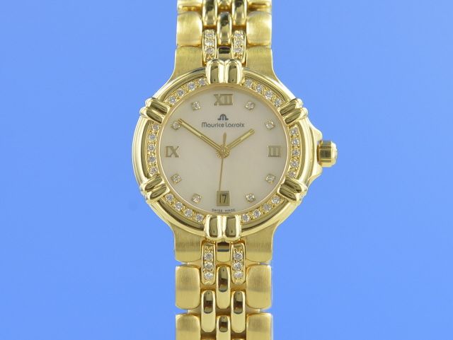 Maurice Lacroix Calypso 18K Gelbgold Brillanten