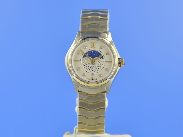 Ebel Wave Lady 30 mm Quarz Mondphase