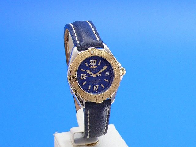 Breitling Windrider Lady B-Class Stahl/Gold 750K