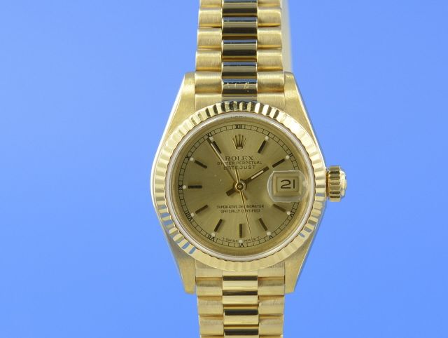 Rolex Lady- Datejust 18K/750 Gelbgold