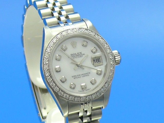Rolex Lady-Datejust Brilliantziffernblatt & L�nette NICHT ROLEX