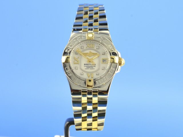 Breitling Starliner Lady Stahl/Gold Diamant