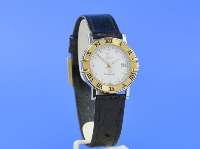 Omega Constellation Lady Stahl/Gold