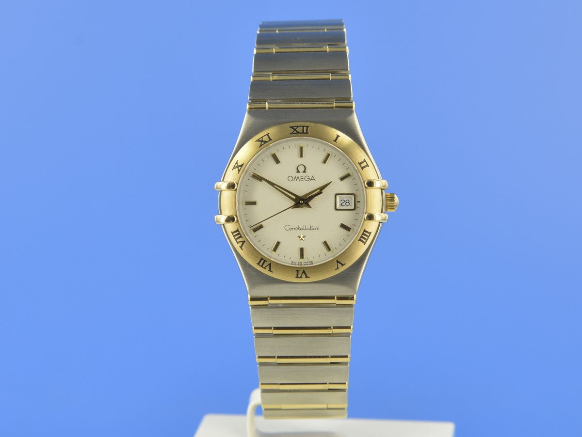 Omega Constellation Lady Stahl/Gold