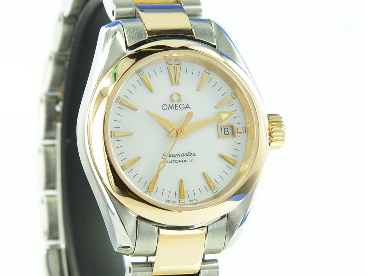 Omega Seamaster Aqua-Terra Lady Stahl/Ros�gold
