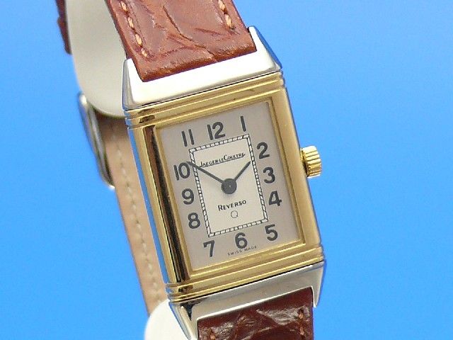 Jager LeCoultre Reverso Damen Stahl/Gold