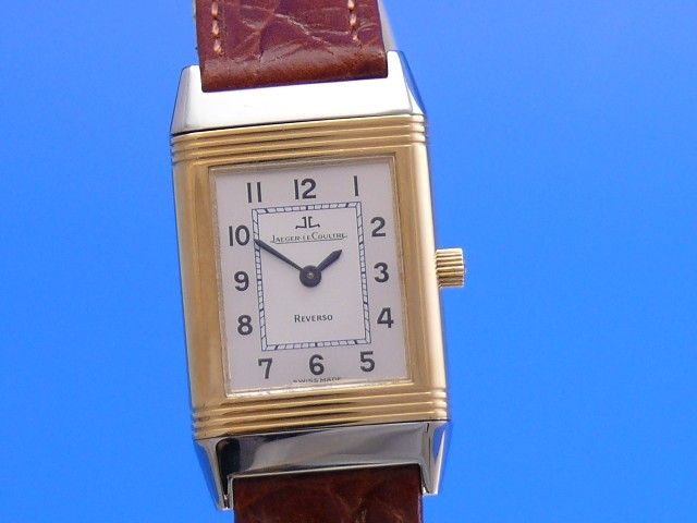 Jaeger-LeCoultre Reverso Damen Stahl/Gold