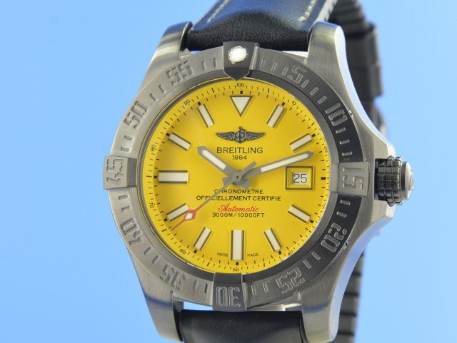 Breitling Avenger II Seawolf Blacksteel Limited Edition 1000