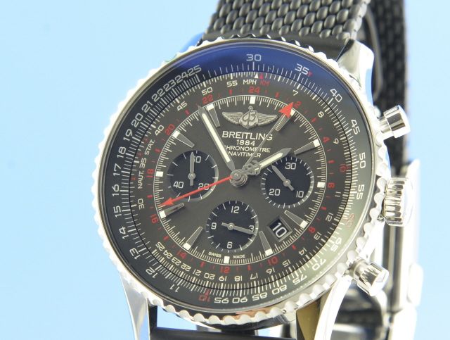 Breitling Navitimer GMT Stratos Grey Limited Edition