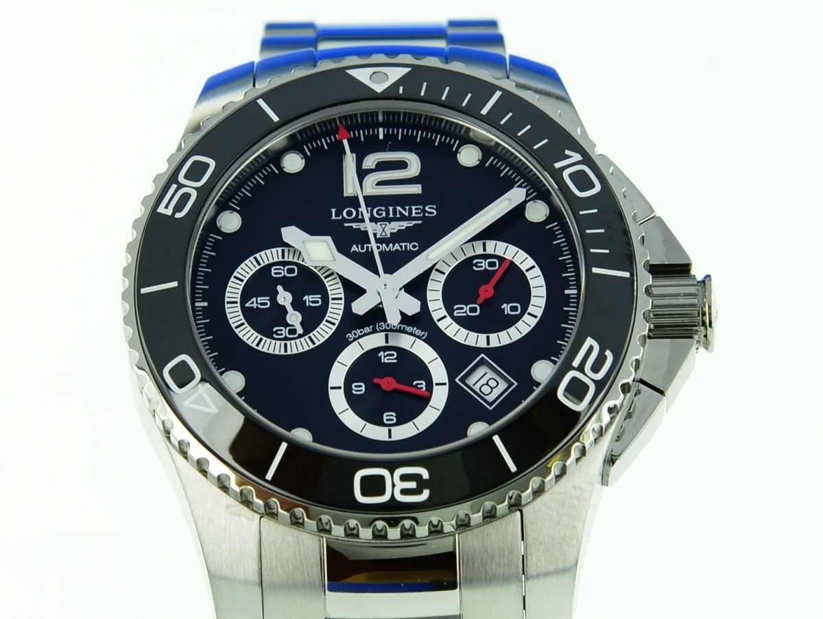 Longines HydroConquest Chronograph Keramik L3.883.4