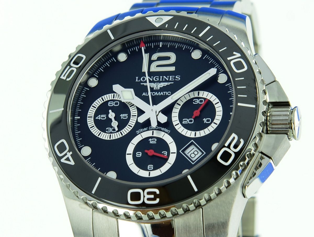 Longines HydroConquest Chronograph Keramik L3.883.4