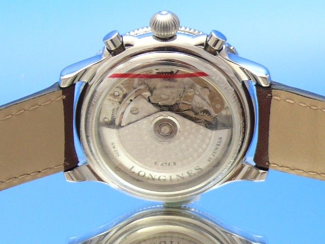 Longines Lindbergh Spirit Angle Horaire