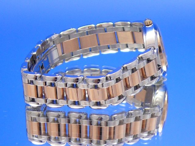 Longines PrimaLuna Lady Automatik Edelstahl/Rotgold