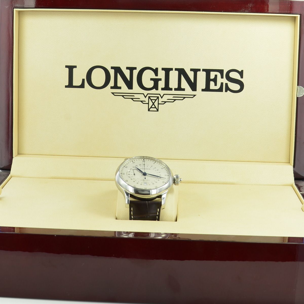 Longines Twenty-Four Hours Single Pusher Chronograph L2.797.4