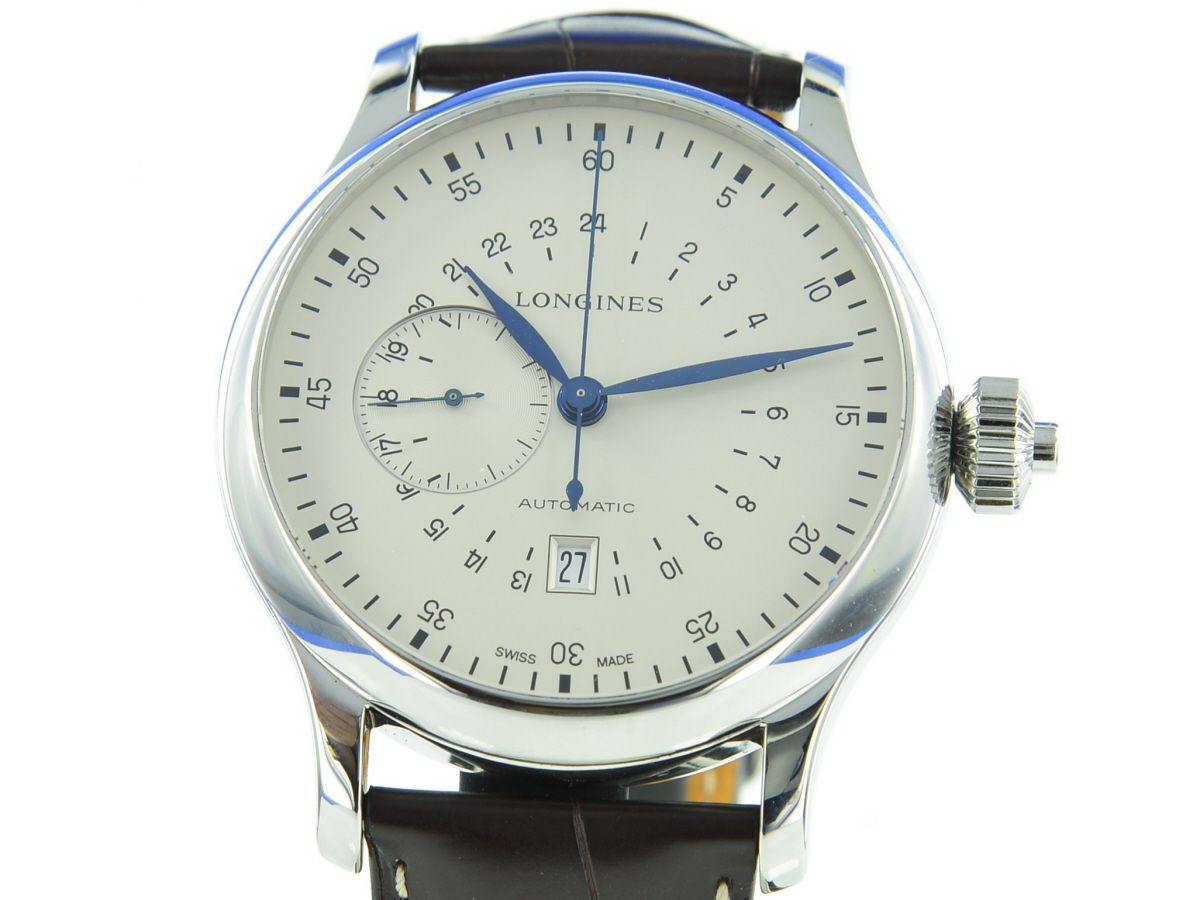 Longines Twenty-Four Hours Single Pusher Chronograph L2.797.4