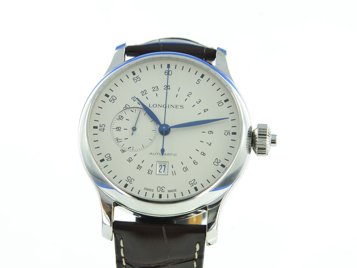 Longines Twenty-Four Hours Single Pusher Chronograph L2.797.4