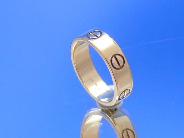 Cartier Love Ring 750 K Gold gr.54