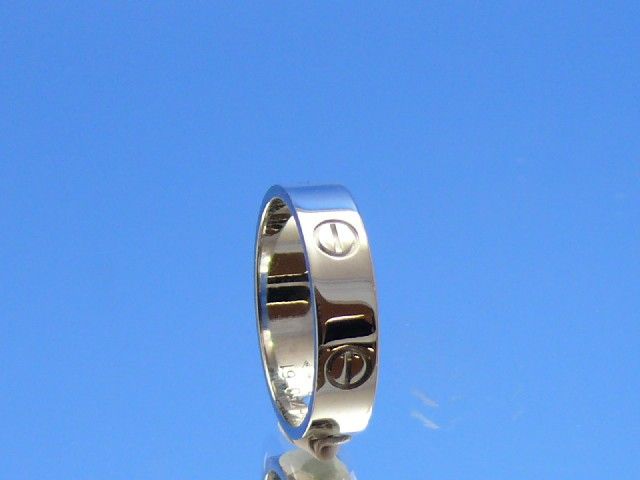 Cartier Love Ring in 18K WG gr.61