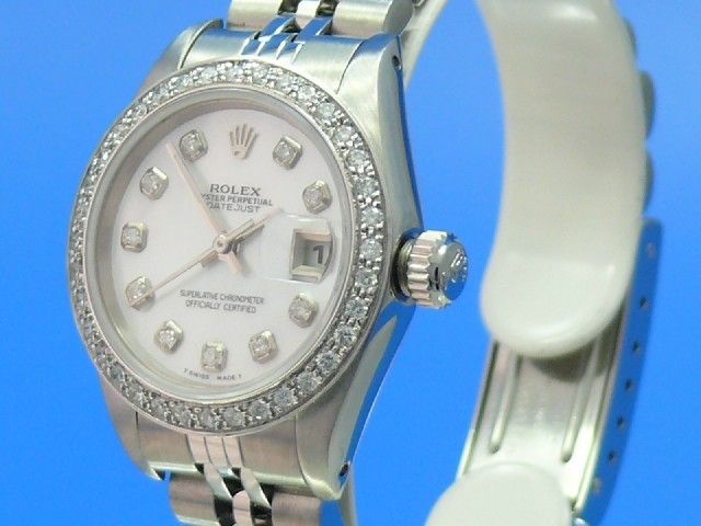 Rolex Lady-Datejust Brilliantziffernblatt & L�nette NICHT ROLEX