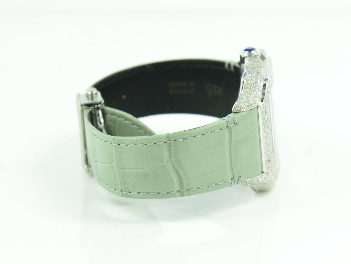 Cartier Santos de Cartier Aftermarket Diamond WSSA0018