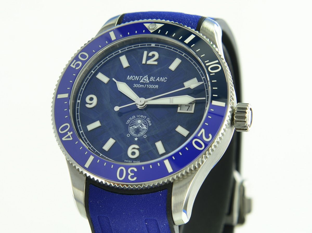Montblanc 1858 Iced Sea Automatic Date