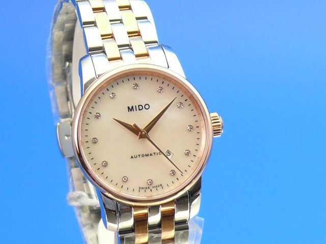 MIDO Baroncelli Damen Brillant Zifferblatt