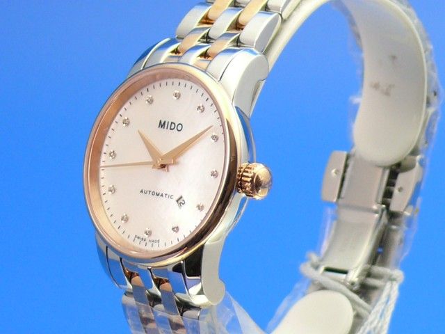 MIDO Baroncelli Damen Brillant Zifferblatt