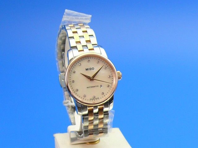 MIDO Baroncelli Damen Brillant Zifferblatt