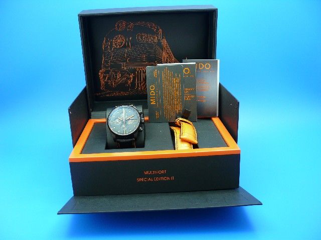 MIDO Multifort Chrono Black PVD Special Edition II