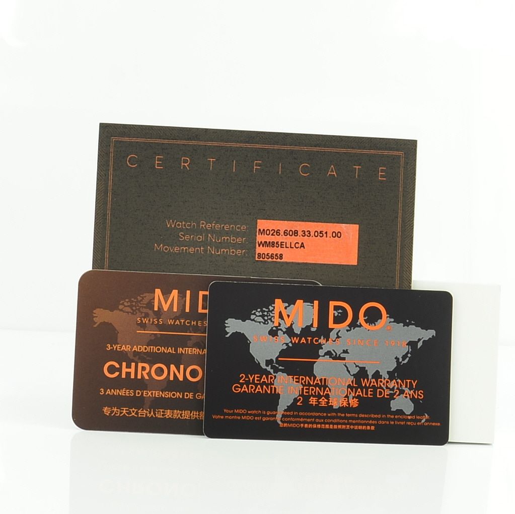 MIDO Ocean Star 600 Chronometer Special Edition