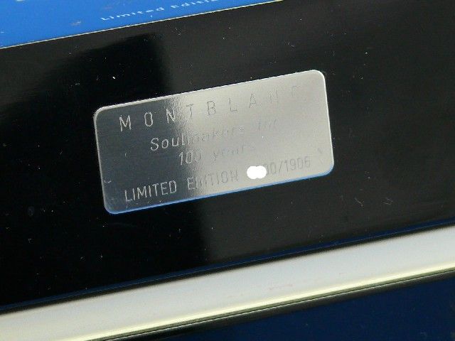 MONTBLANC SOULMAKERS 100 YEARS LIMITED EDITION