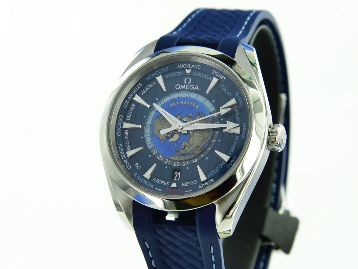 Omega Seamaster Aqua Terra Worldtimer 150m Master Chronometer Gmt