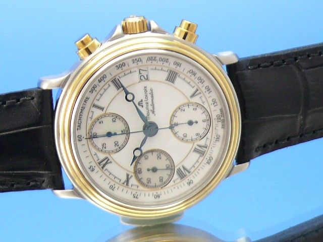 Maurice Lacroix Chronograph Automatik Stahl/Gold