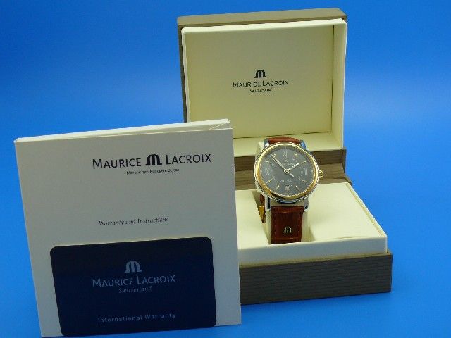Maurice Lacroix Classic Date Automatik Stahl/Gold