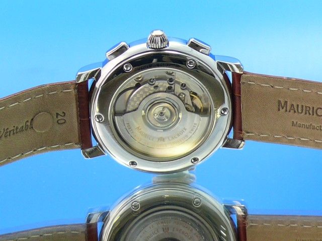 Maurice Lacroix Masterpiece Flyback Annuaire Stahl/Gold