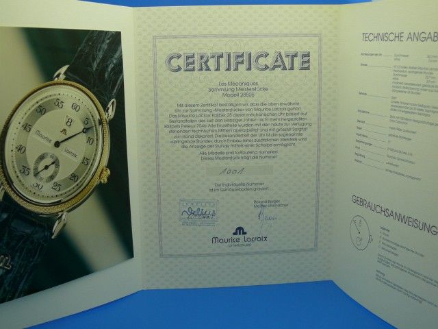 Maurice Lacroix Masterpiece Springende Stunde