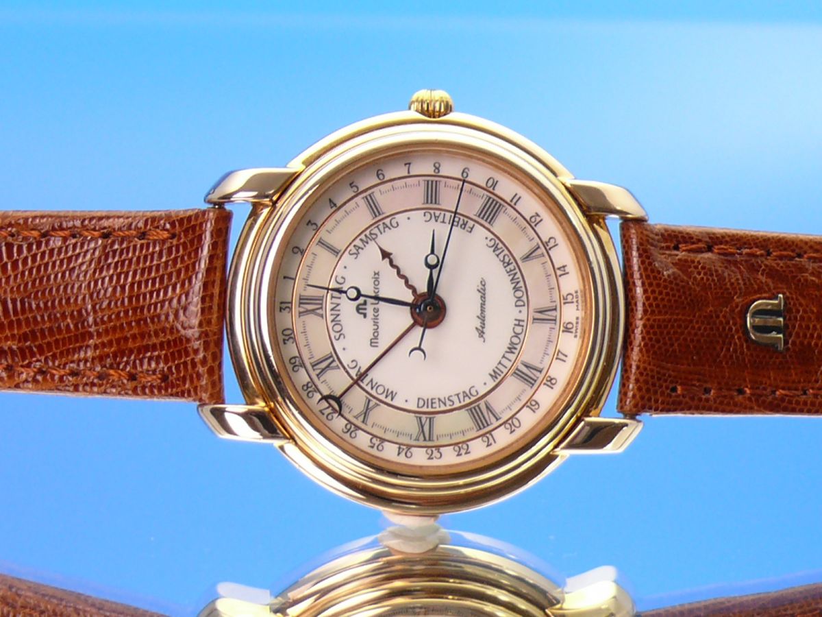 Maurice Lacroix Masterpiese Fnf Zeiger Uhr