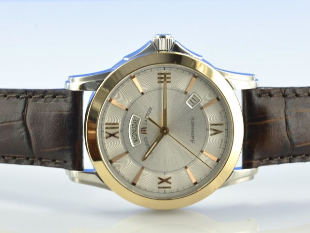 Maurice Lacroix Pontos Day- Date Stahl/18K