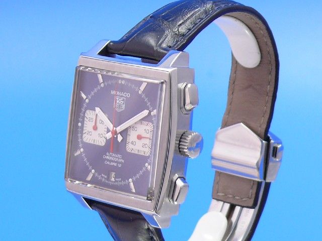 TAG Heuer Monaco Steve McQueen Re-Edition blau CAW2111