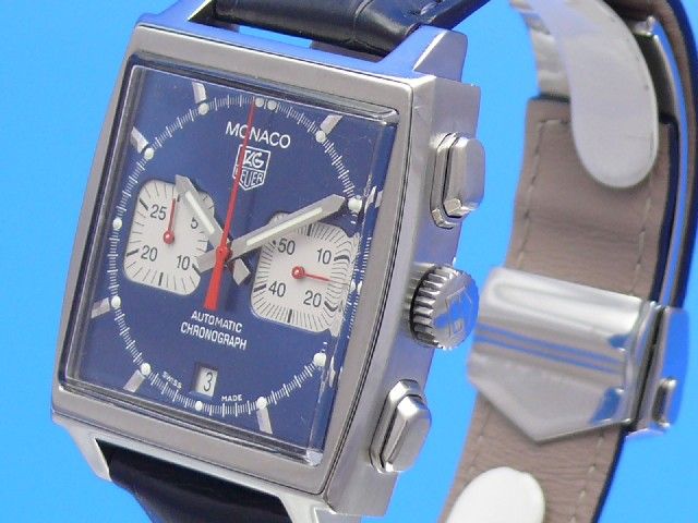 TAG Heuer Monaco Steve McQueen Re-Edition blau CW2113-0