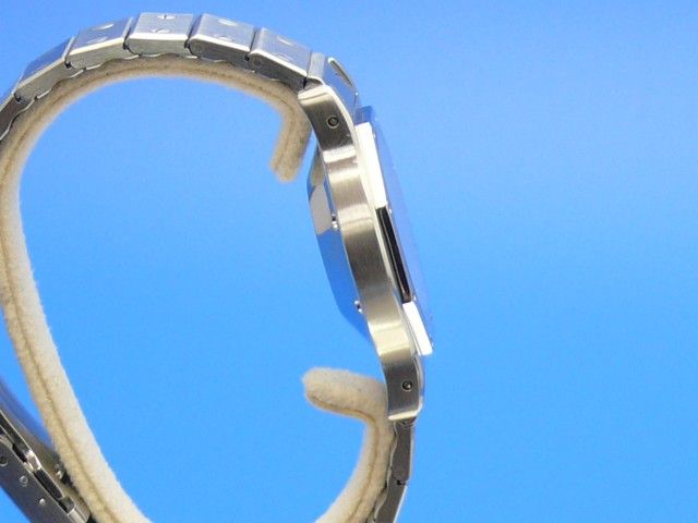 Cartier Santos Rond Medium Stahl