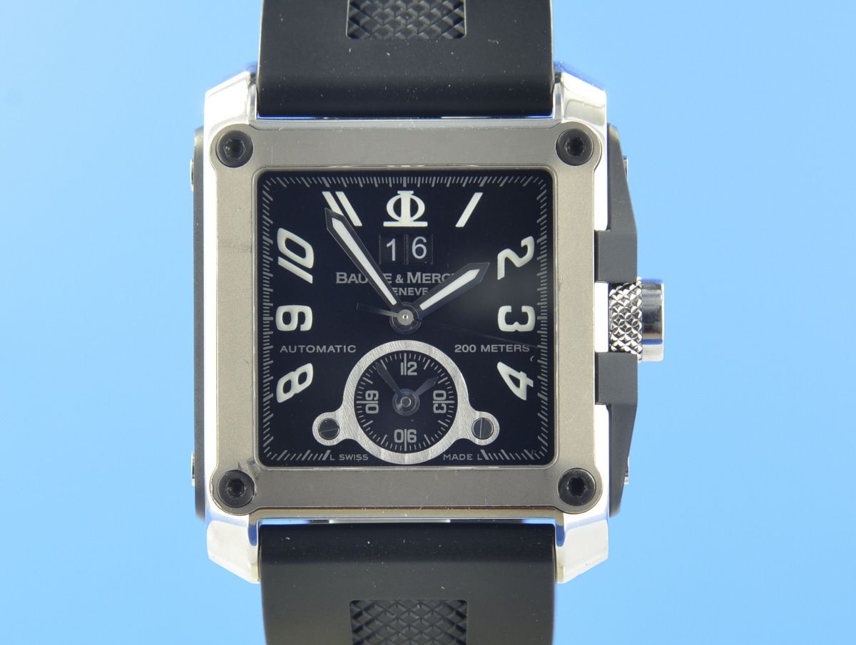 Baume&Mercier Hampton Square XL Dual Time