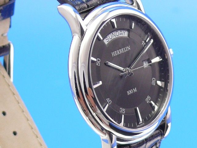 Michel Herbelin Classic Day/Date Herrenuhr UVP.450
