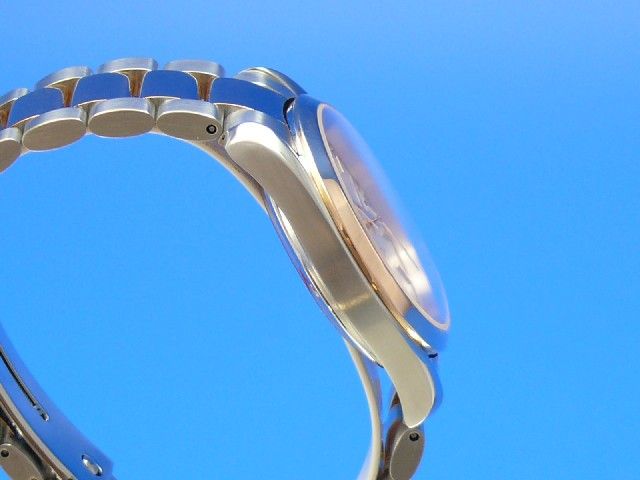 Omega Seamaster Aqua-Terra Mid Size Stahl/Rotgold