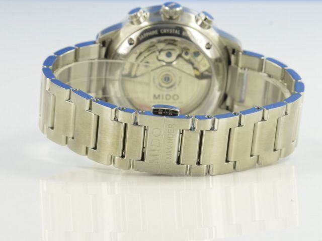 Mido Commander II blue Dial DayDate