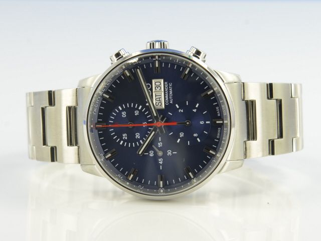 Mido Commander II blue Dial DayDate